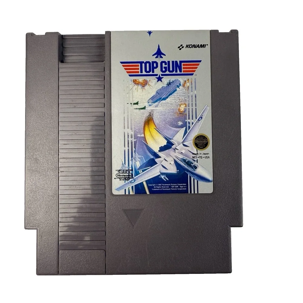Top‎ Gun (Nintendo Entertainment System, NES, 1987) Tested Working